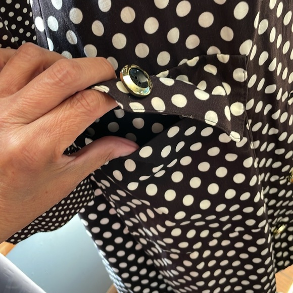 Vintage spring polka dot coat - Picture 8 of 17